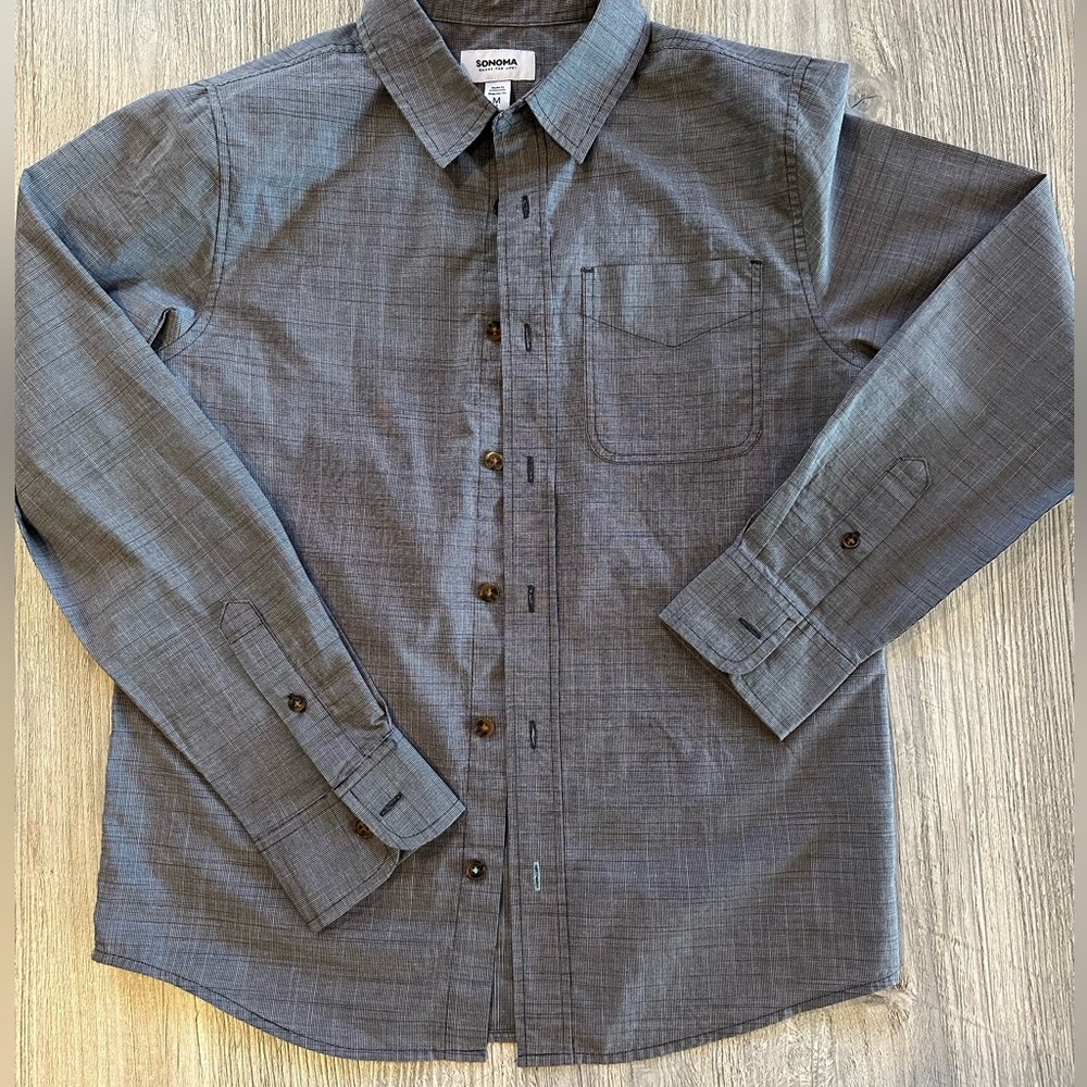 Sanoma Long Sleeve Button Down